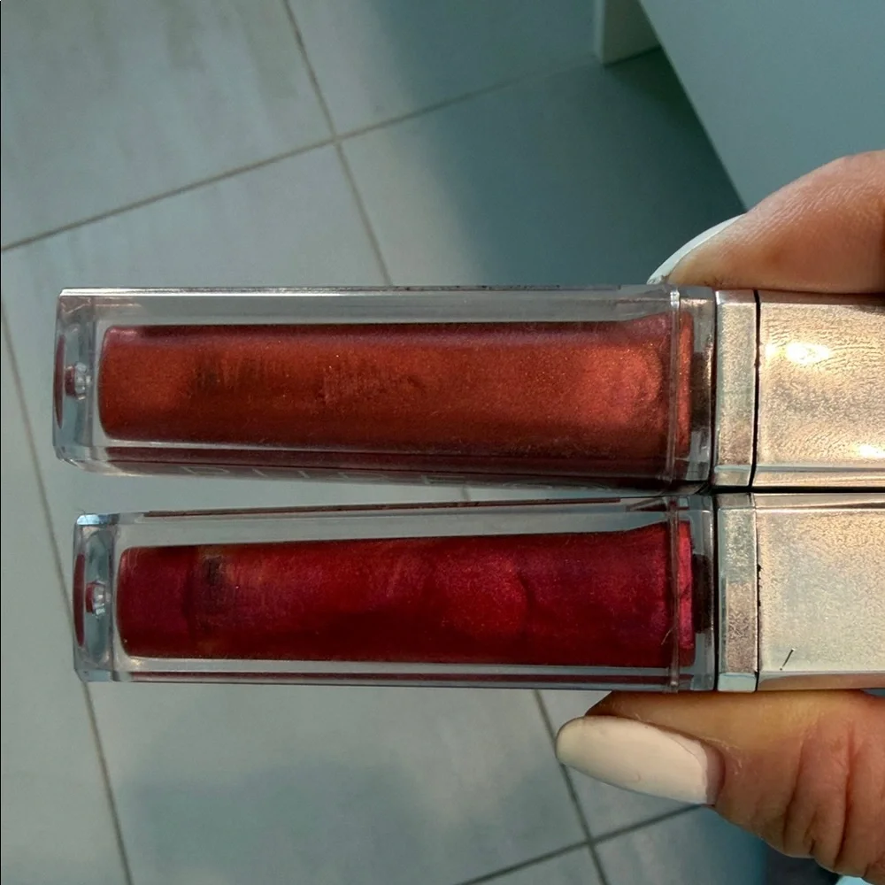 Pure Cosmetics Light Up Lip Gloss Attached Mirror Duo Set